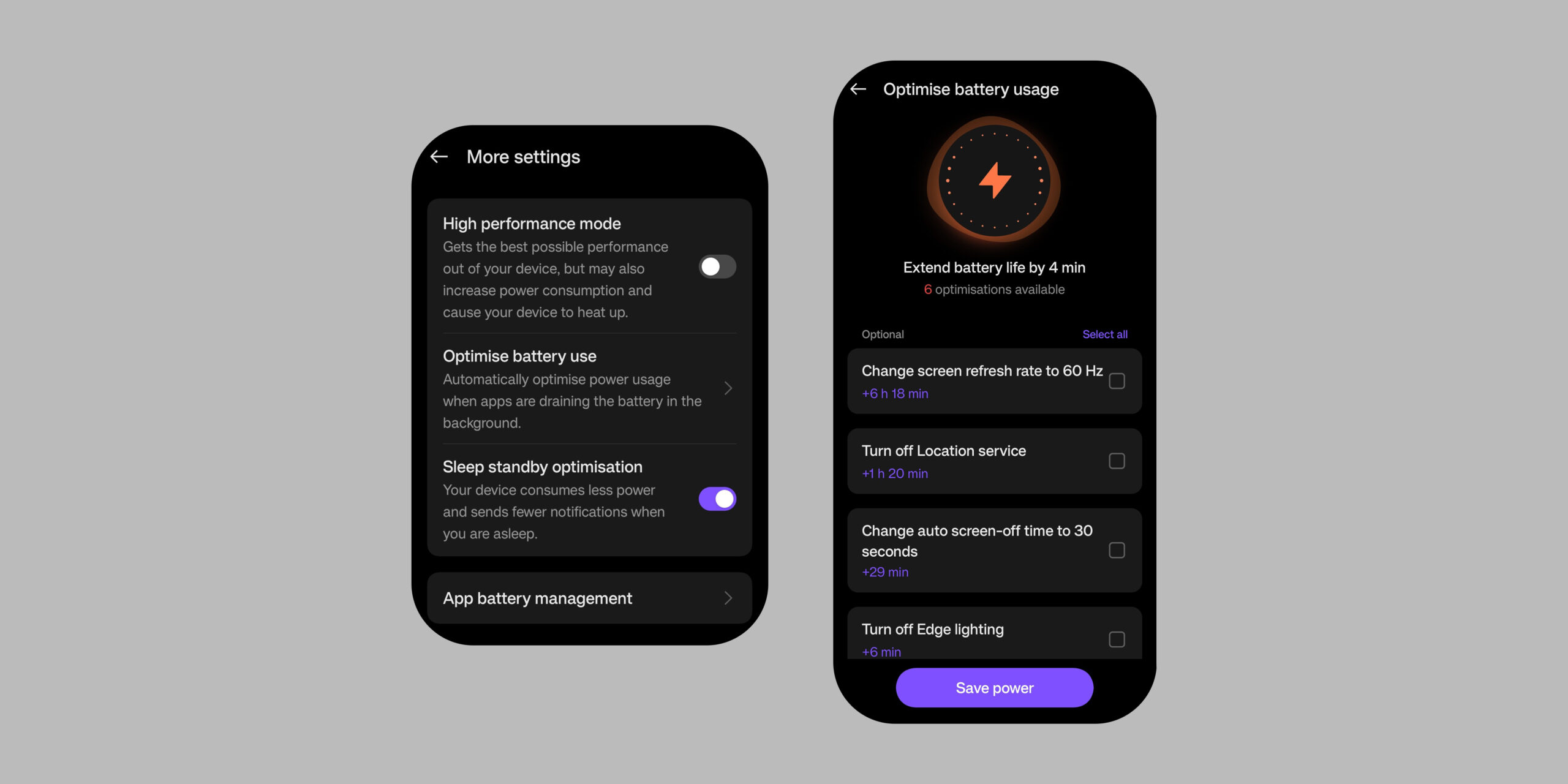 Better Battery & Performance.
